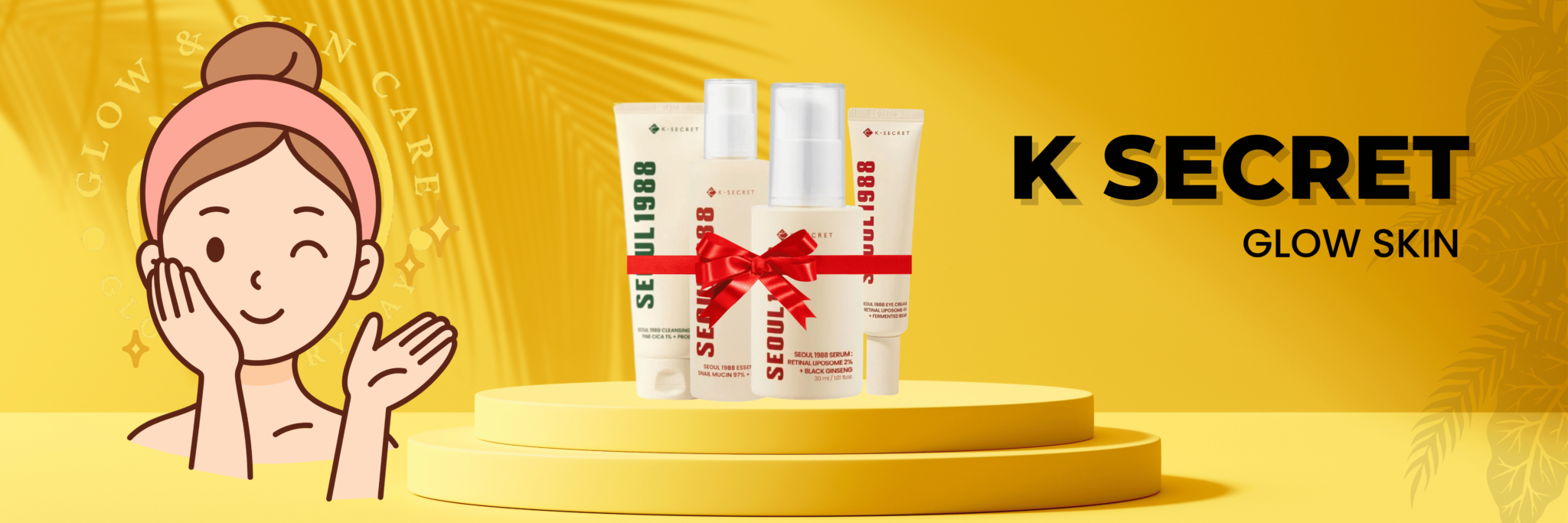 k secret - GLOW SKIN - GLOW aND SKIN CARE - skin care